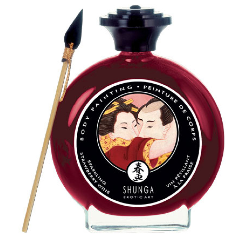 Декоративная крем-краска для тела с ароматом шампанского и клубники Декоративная крем-краска для тела с ароматом шампанского и клубники