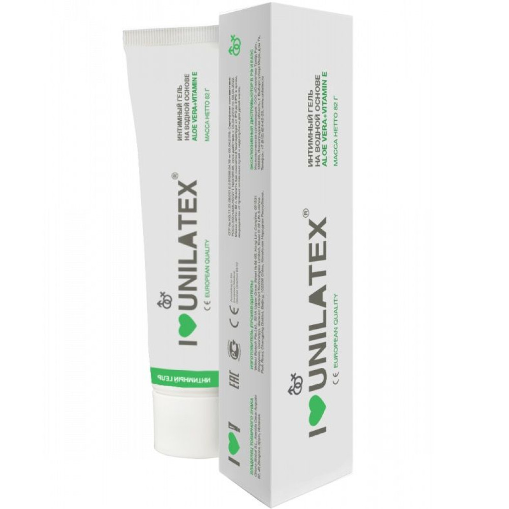 Интимный гель-лубрикант на водной основе с алоэ вера и витамином Е - 80 мл. Интимный гель-лубрикант на водной основе с алоэ вера и витамином Е - 80 мл.