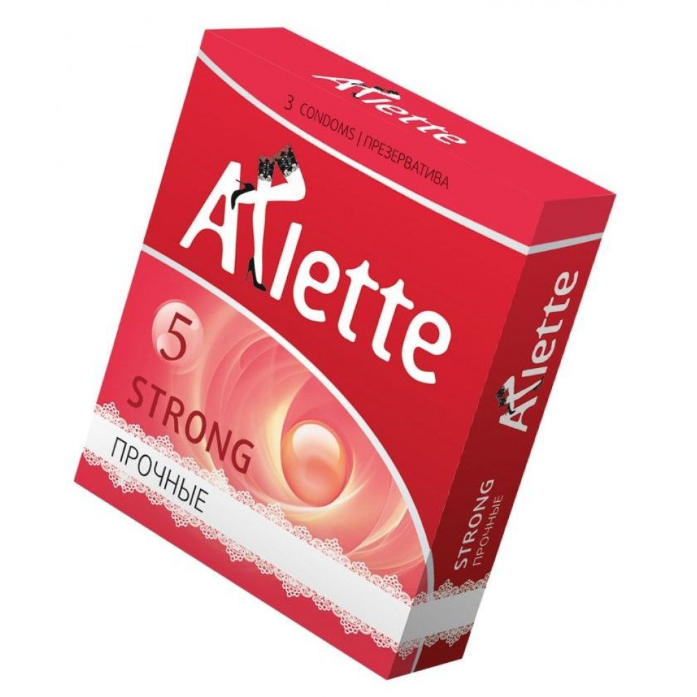 Ультрапрочные презервативы Arlette Strong - 3 шт. Ультрапрочные презервативы Arlette Strong - 3 шт.