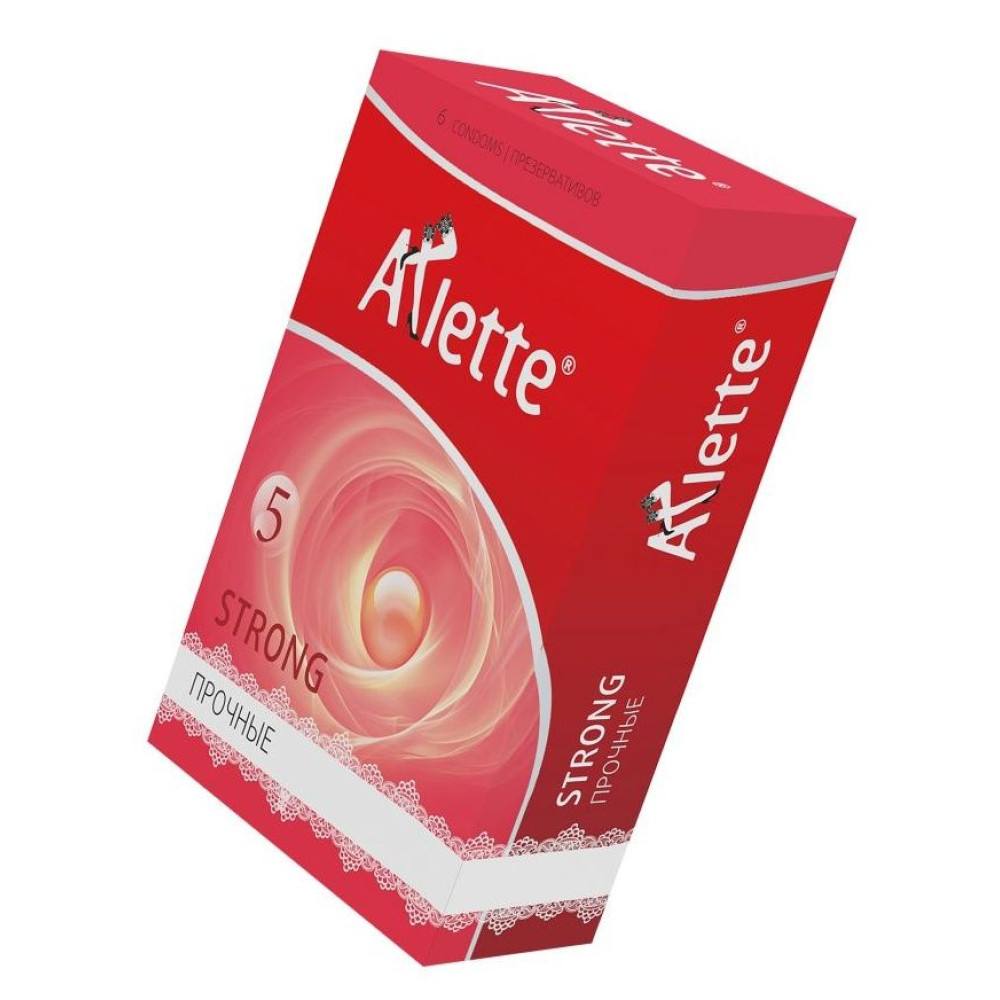 Ультрапрочные презервативы Arlette Strong  - 6 шт. Ультрапрочные презервативы Arlette Strong  - 6 шт.