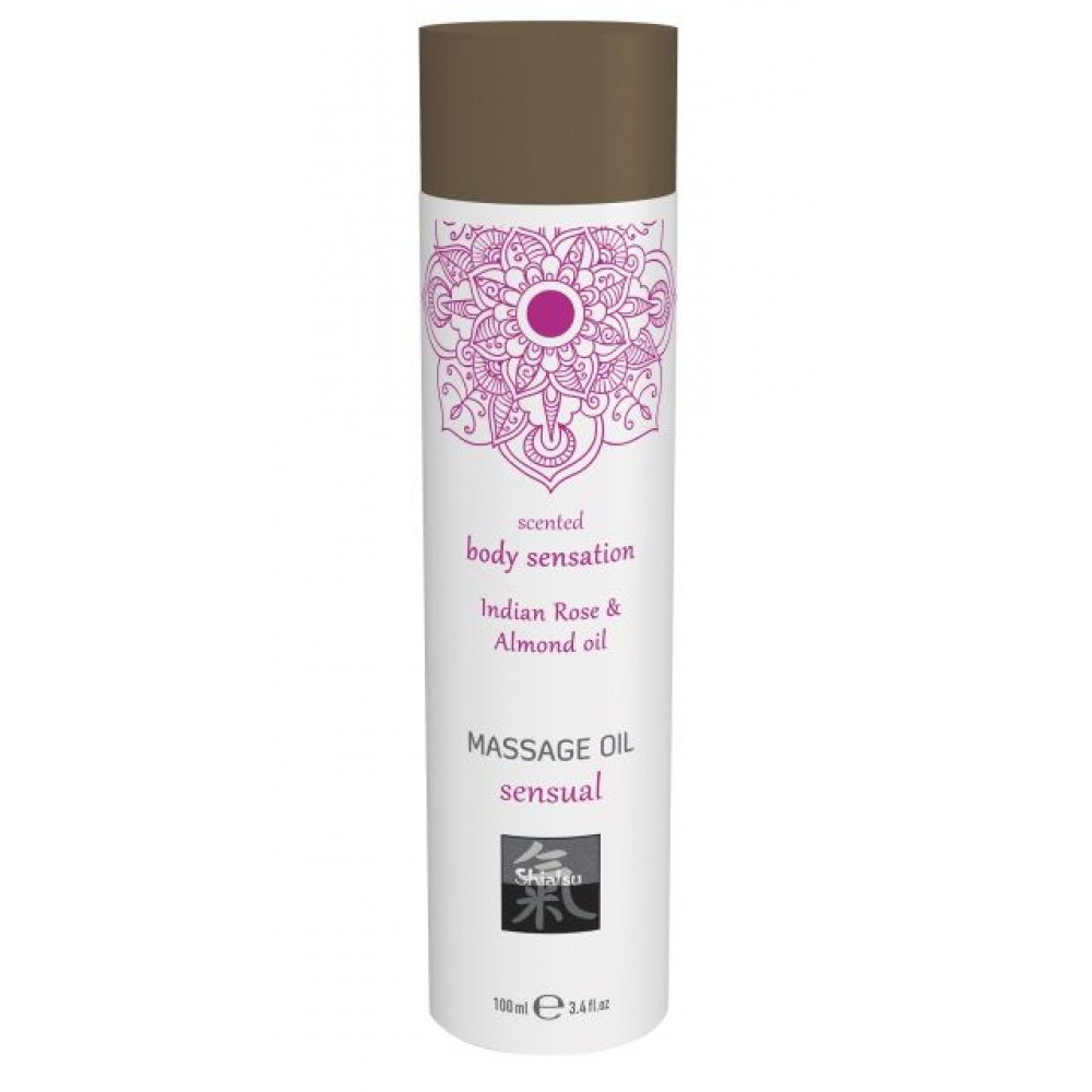 Массажное масло с ароматом индийской розы с добавлением миндального масла - 100 мл. Массажное масло с ароматом индийской розы с добавлением миндального масла - 100 мл.