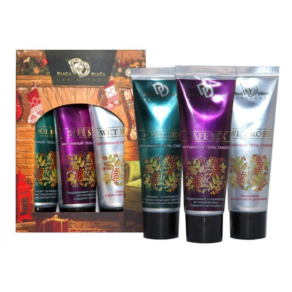 Подарочный набор ухаживающих лубрикантов Подарочный набор ухаживающих лубрикантов