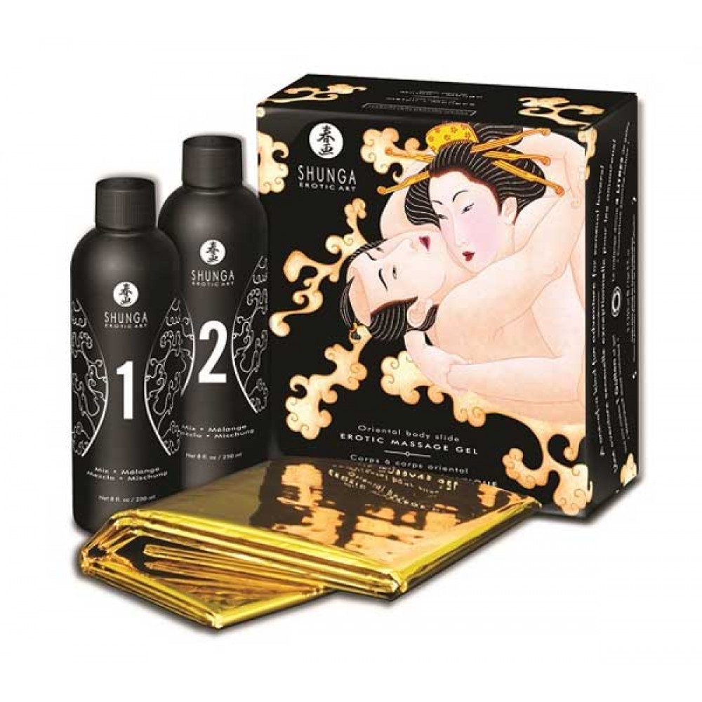 Массажный гель с ароматом дыни и манго Массажный гель с ароматом дыни и манго