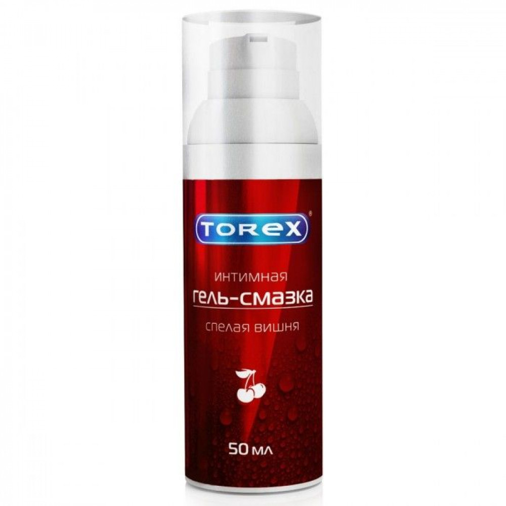 Гель-смазка на водной основе Torex "Спелая вишня" - 50 мл. Гель-смазка на водной основе Torex "Спелая вишня" - 50 мл.