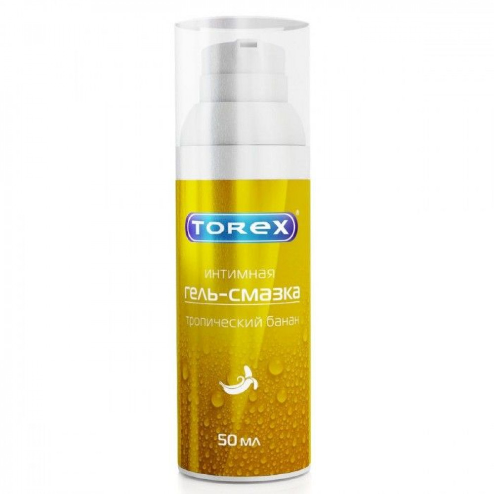 Гель-смазка на водной основе Torex "Тропический банан" - 50 мл. Гель-смазка на водной основе Torex "Тропический банан" - 50 мл.