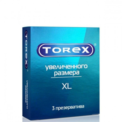 Презервативы Torex "Увеличенного размера" - 3 шт.