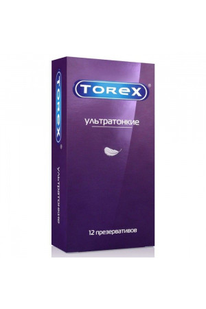 Презервативы Torex "Ультратонкие" - 12 шт.