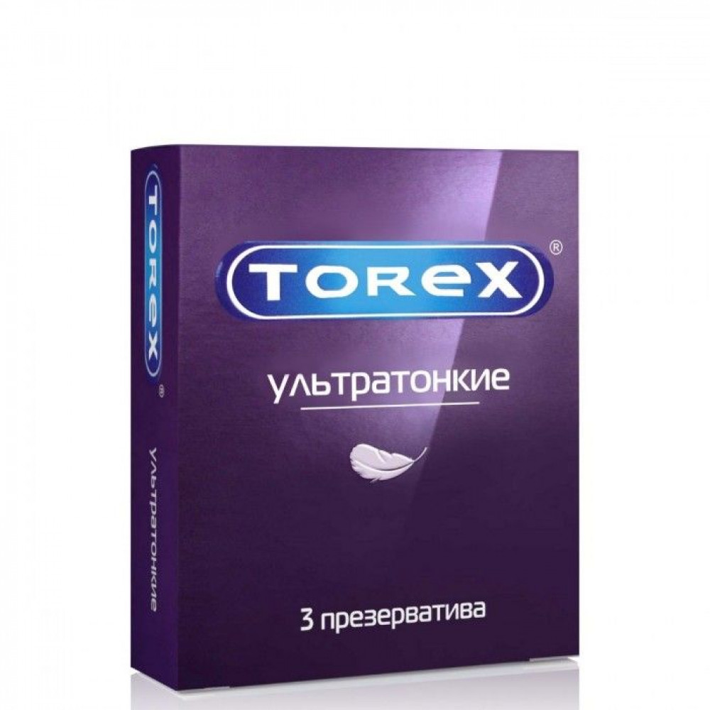Презервативы Torex "Ультратонкие" - 3 шт. Презервативы Torex "Ультратонкие" - 3 шт.