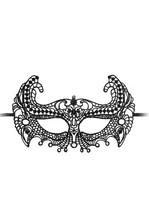 Черная кружевная маска ручной работы Empress Black Lace Mask