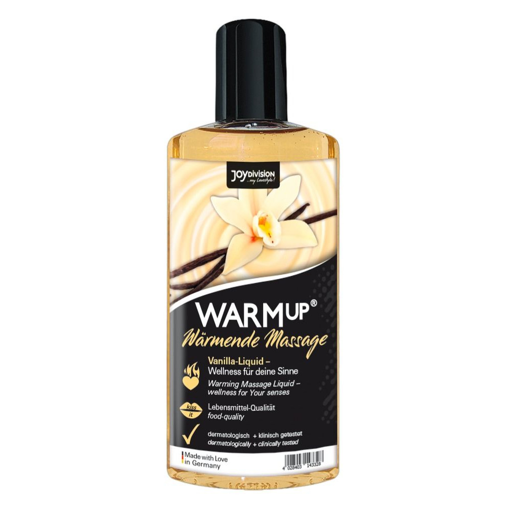 Массажное масло с ароматом ванили WARMup vanilla - 150 мл. Массажное масло с ароматом ванили WARMup vanilla - 150 мл.