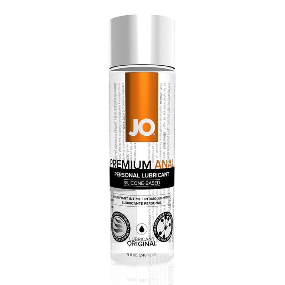 Анальный лубрикант на силиконовой основе JO Anal Premium - 240 мл. Анальный лубрикант на силиконовой основе JO Anal Premium - 240 мл.
