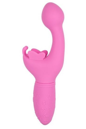 Розовый вибратор-кролик Rechargeable Butterfly Kiss