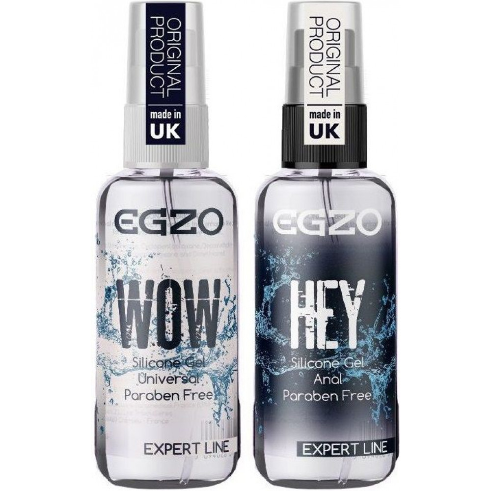Набор лубрикантов на силиконовой основе Egzo Expert Line - 2 х 50 мл. Набор лубрикантов на силиконовой основе Egzo Expert Line - 2 х 50 мл.