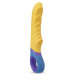 Желтый вибромассажер Tone G-Spot Vibrator - 23 см.