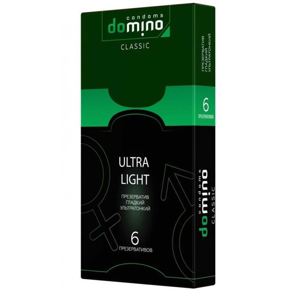 Супертонкие презервативы DOMINO Ultra Light - 6 шт. Супертонкие презервативы DOMINO Ultra Light - 6 шт.