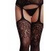 Эффектный комбинезон со стразами Suspender Rhinestone Bodystocking