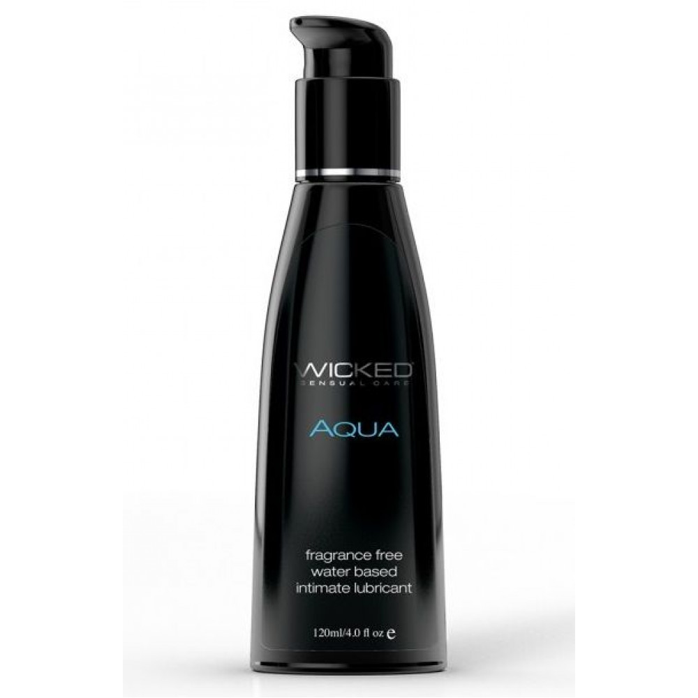 Легкий лубрикант с алоэ на водной основе Wicked AQUA - 120 мл. Легкий лубрикант с алоэ на водной основе Wicked AQUA - 120 мл.
