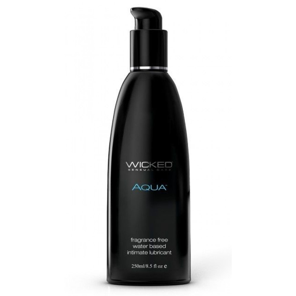 Легкий лубрикант с алоэ на водной основе Wicked AQUA - 250 мл. Легкий лубрикант с алоэ на водной основе Wicked AQUA - 250 мл.