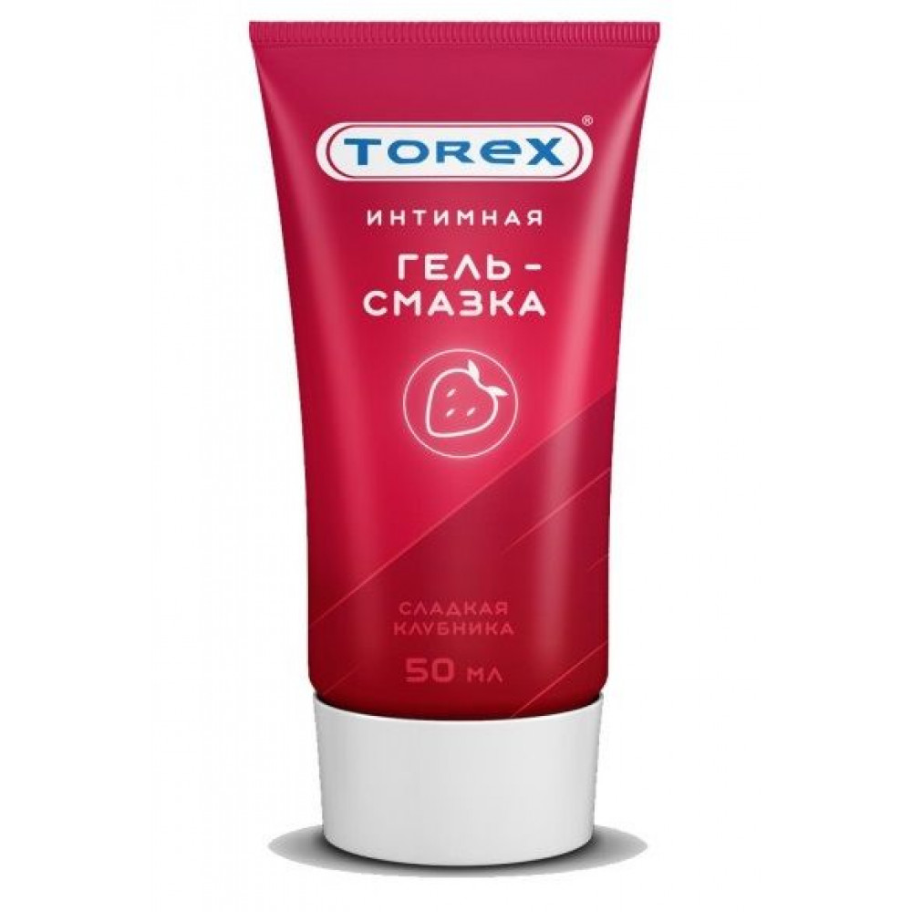 Смазка на водной основе TOREX "Сладкая клубника" - 50 мл. Смазка на водной основе TOREX "Сладкая клубника" - 50 мл.