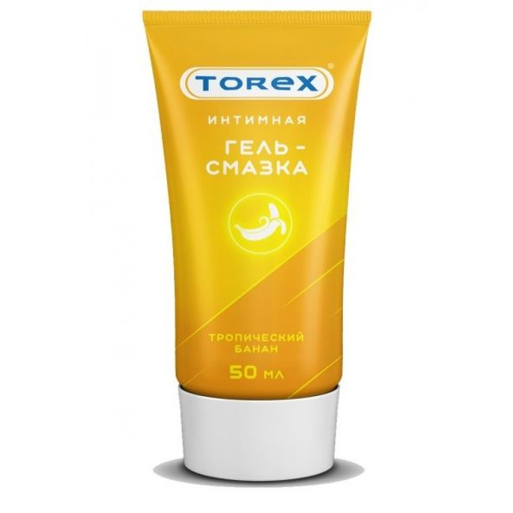 Смазка на водной основе TOREX "Тропический банан" - 50 мл. Смазка на водной основе TOREX "Тропический банан" - 50 мл.