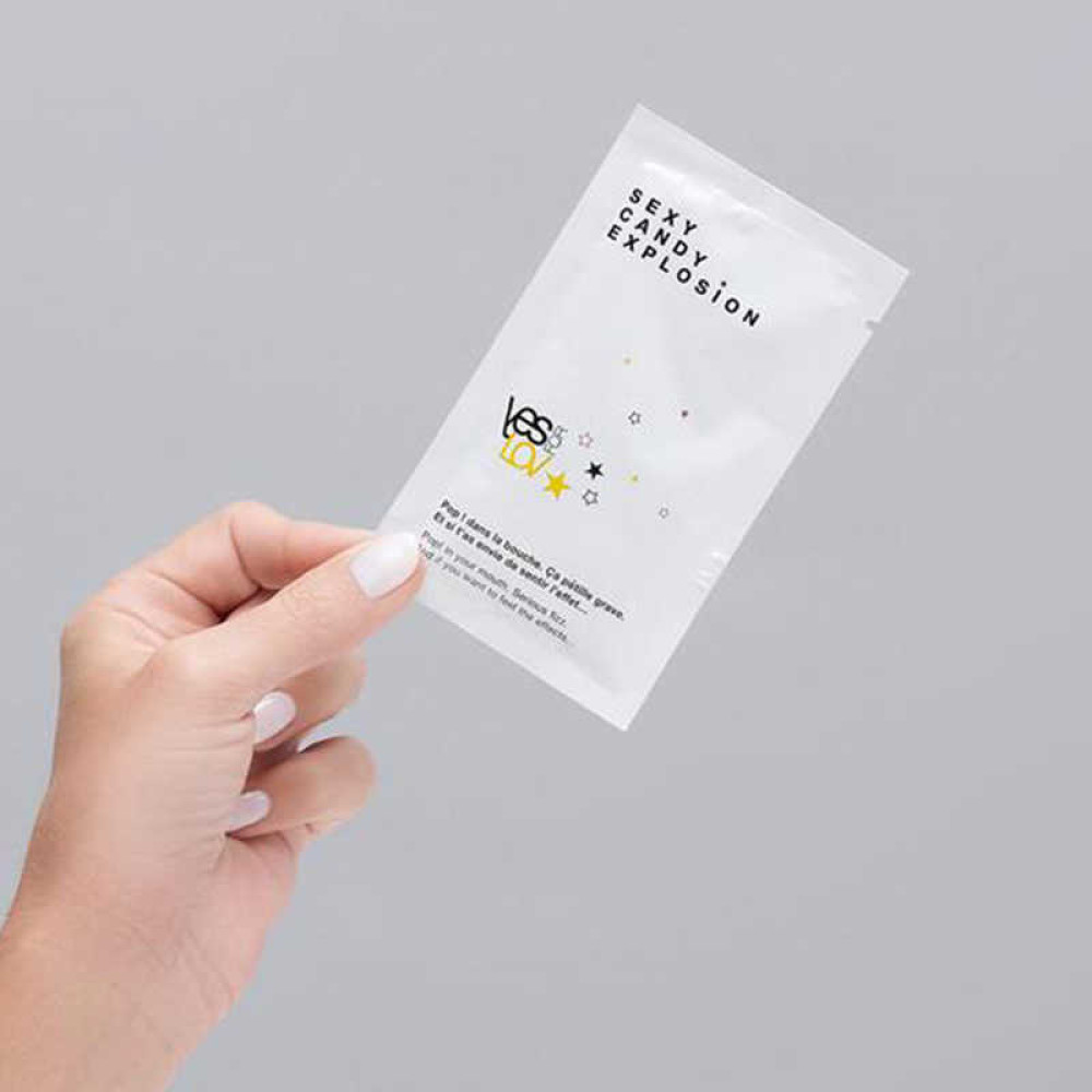 Порошок для оральных ласк и массажа "Взрывающаяся карамель" - 7 гр. Порошок для оральных ласк и массажа "Взрывающаяся карамель" - 7 гр.