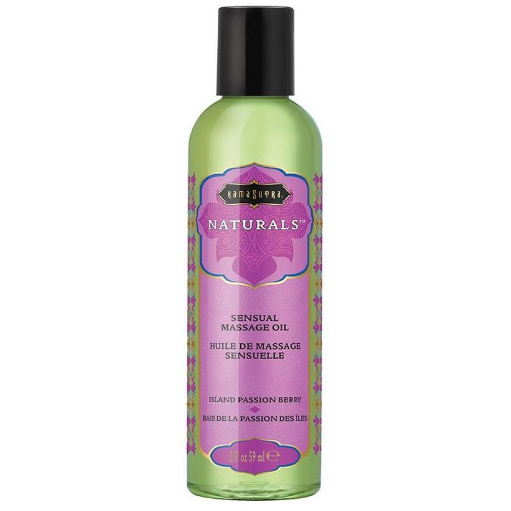 Массажное масло Naturals Island Passion Berry с ароматом тропических фруктов - 59 мл. Массажное масло Naturals Island Passion Berry с ароматом тропических фруктов - 59 мл.