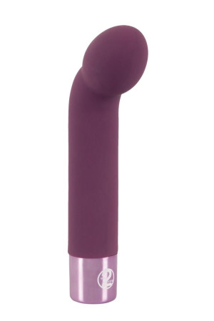 Фиолетовый G-стимулятор с вибрацией G-Spot Vibe - 16 см.