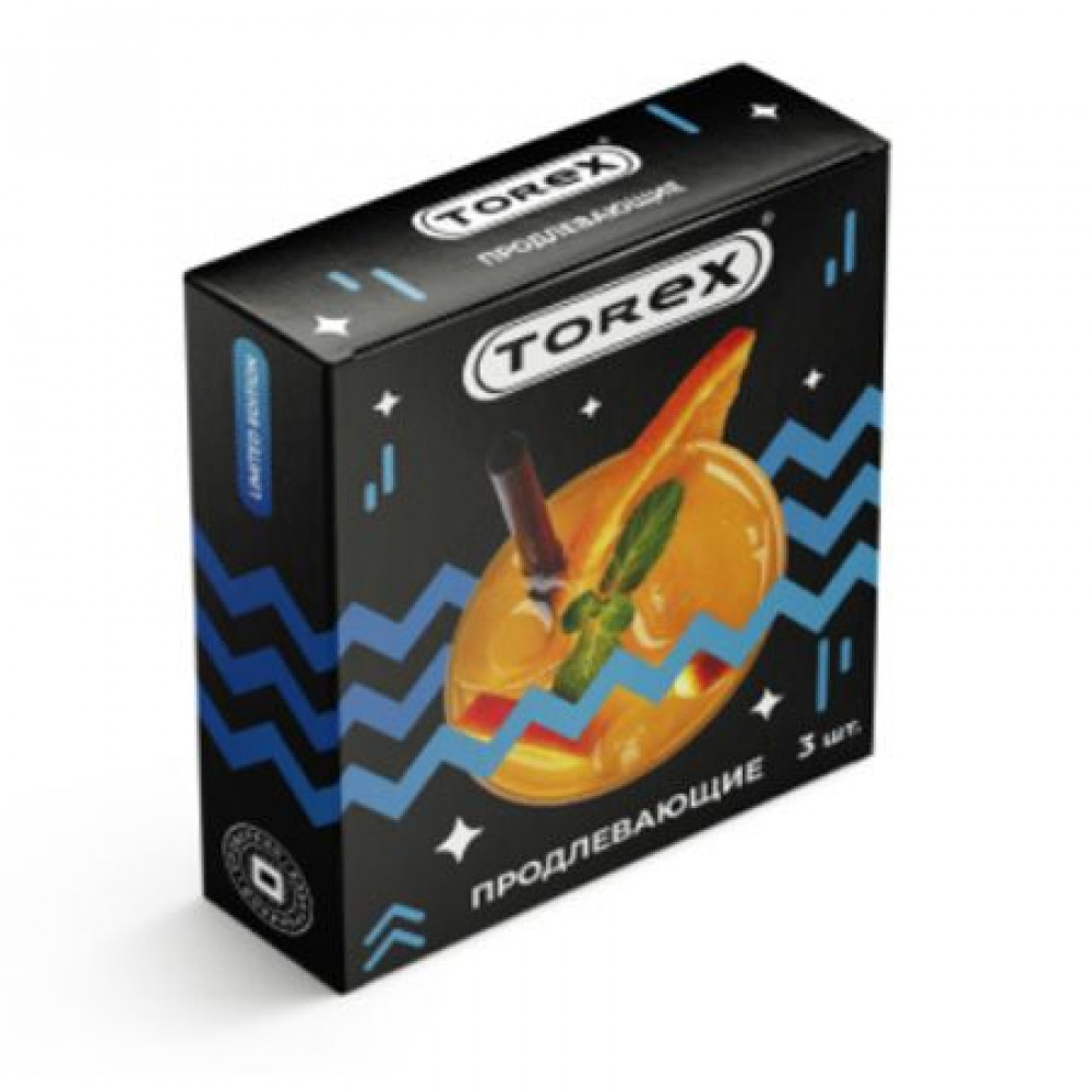 Презервативы с пролонгирующей смазкой Torex Party "Продлевающие" - 3 шт. Презервативы с пролонгирующей смазкой Torex Party "Продлевающие" - 3 шт.
