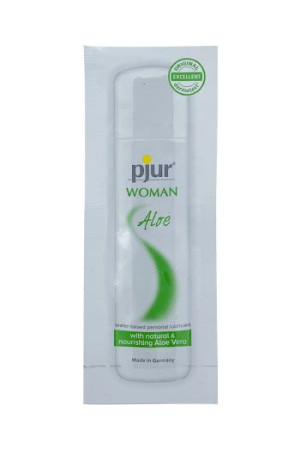 Лубрикант на водной основе pjur WOMAN Aloe - 2 мл.