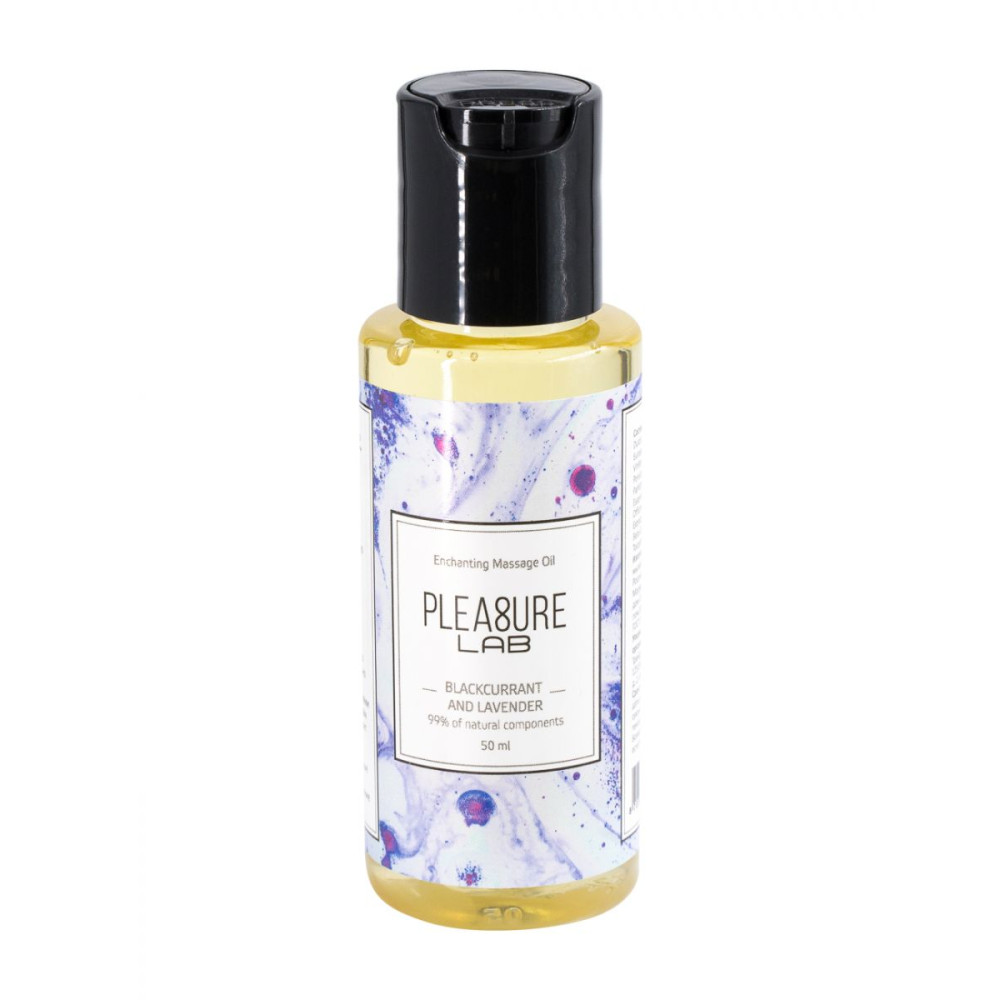 Массажное масло Pleasure Lab Enchanting с ароматом черной смородины и лаванды - 50 мл. Массажное масло Pleasure Lab Enchanting с ароматом черной смородины и лаванды - 50 мл.