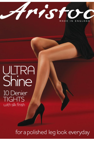 Однородные колготки с блеском Ultra Shine