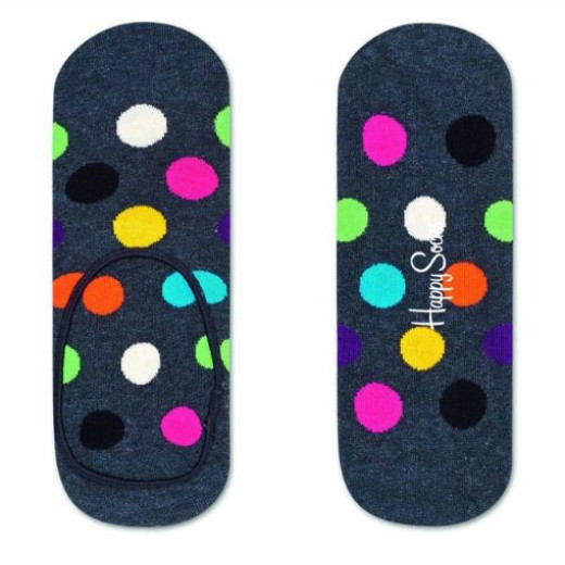 Носки-следки Big Dot Liner Sock в цветной горох