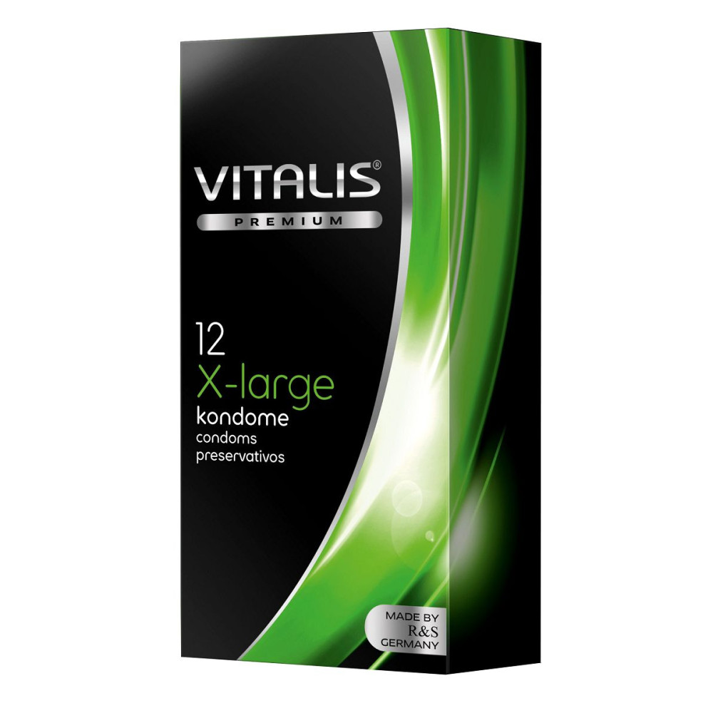 Презервативы увеличенного размера VITALIS PREMIUM x-large - 12 шт. Презервативы увеличенного размера VITALIS PREMIUM x-large - 12 шт.