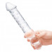 Прозрачный двухсторонний стимулятор 12" Double Ended Dildo - 28 см.