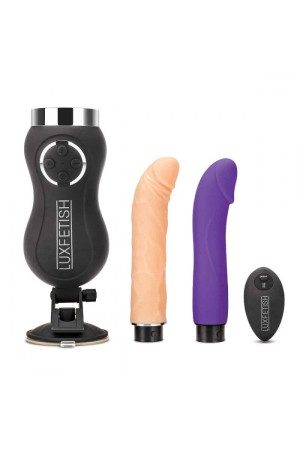 Портативная секс-машина Thrusting Compact Sex Machine c 2 насадками