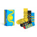 Набор из 3 пар носков унисекс Happy socks collaboration 3-Pack Smiley Gift Set