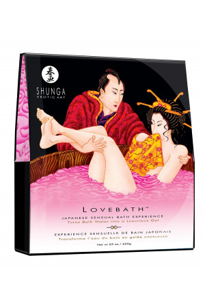 Соль для ванны Lovebath Dragon Fruit, превращающая воду в гель - 650 гр.