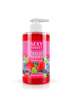 Гель для душа Sexy Sweet Wild Berry с ароматом лесных ягод и феромонами - 430 мл.