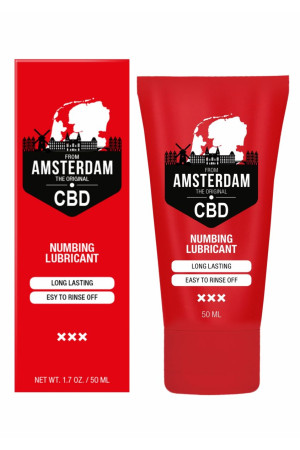 Пролонгирующий лубрикант CBD from Amsterdam Numbing Lubricant - 50 мл.