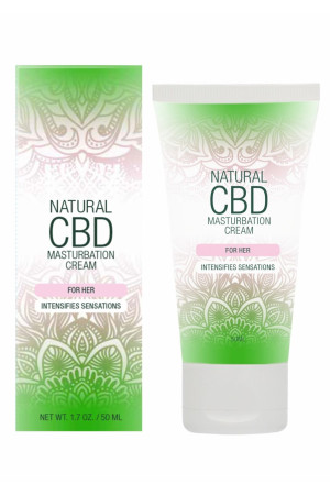 Крем для мастурбации для женщин Natural CBD Masturbation Cream For Her - 50 мл.