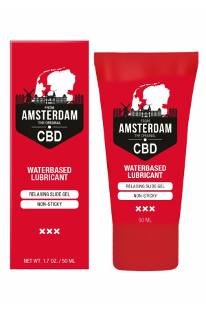 Лубрикант на водной основе CBD from Amsterdam Waterbased Lubricant - 50 мл.