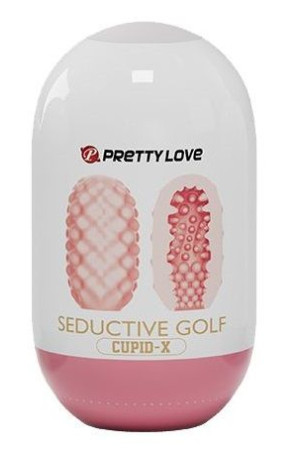 Розовый мастурбатор-яйцо Seductive Golf