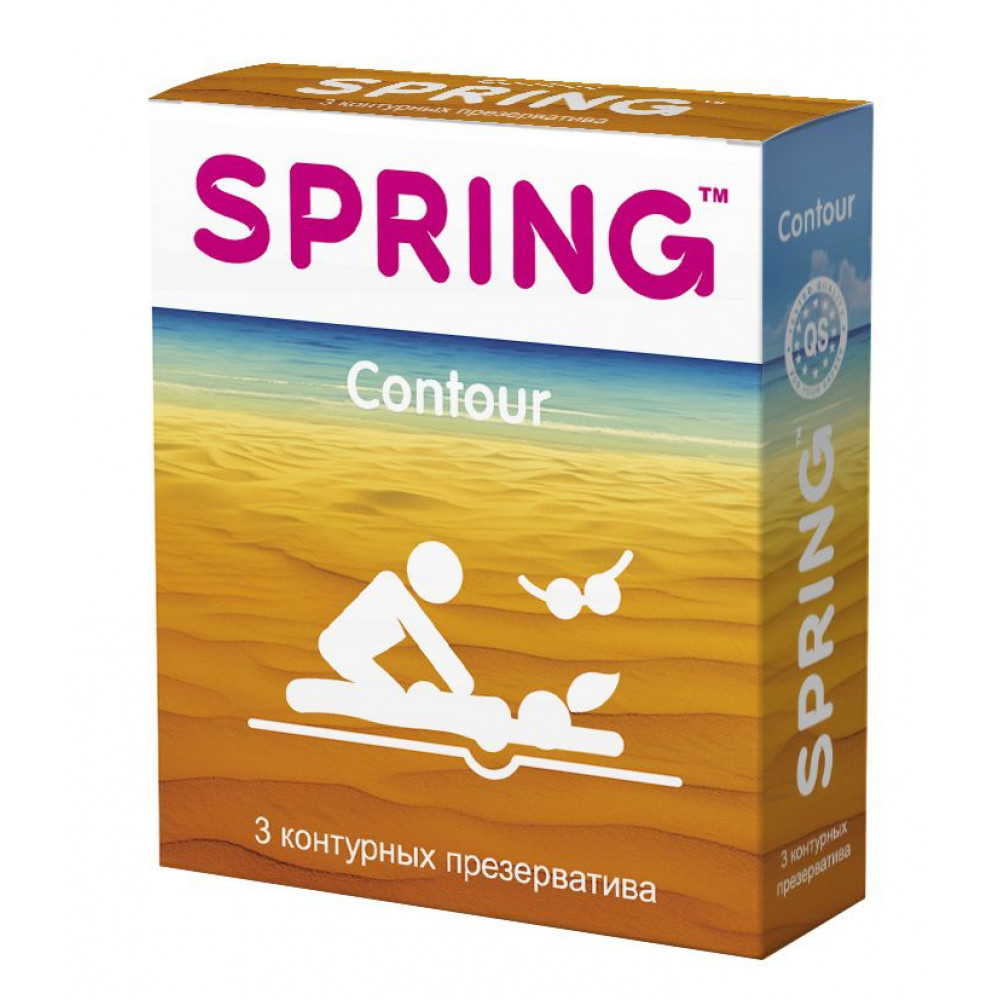 Контурные презервативы SPRING CONTOUR - 3 шт. Контурные презервативы SPRING CONTOUR - 3 шт.