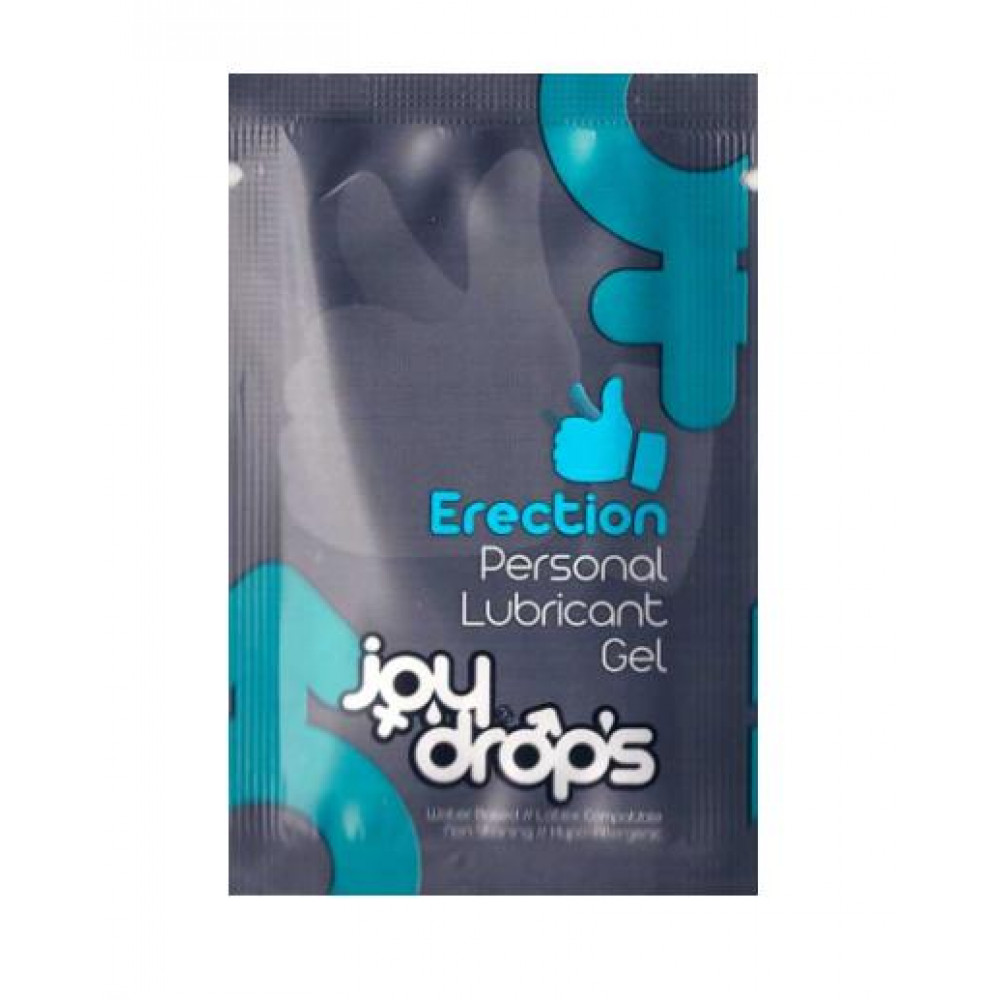 Возбуждающая мужская смазка JoyDrops Erection - 5 мл. Возбуждающая мужская смазка JoyDrops Erection - 5 мл.