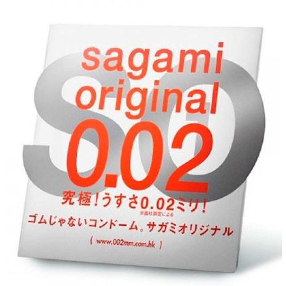 Ультратонкий презерватив Sagami Original - 1 шт. Ультратонкий презерватив Sagami Original - 1 шт.