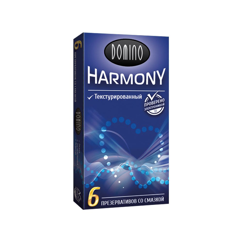 Текстурированные презервативы Domino Harmony - 6 шт. Текстурированные презервативы Domino Harmony - 6 шт.