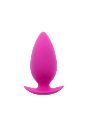 Розовая анальная втулка BOOTYFUL ANAL PLUG MEDIUM PINK - 9,8 см.