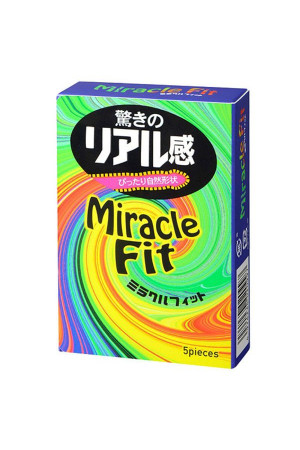 Презервативы Sagami Xtreme Miracle Fit - 5 шт.