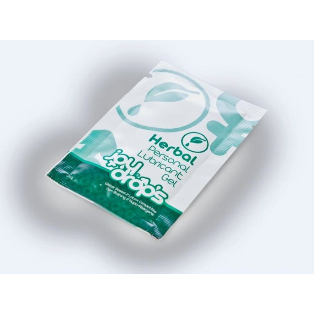 Пробник смазки на водной основе JoyDrops Herbal - 5 мл. Пробник смазки на водной основе JoyDrops Herbal - 5 мл.