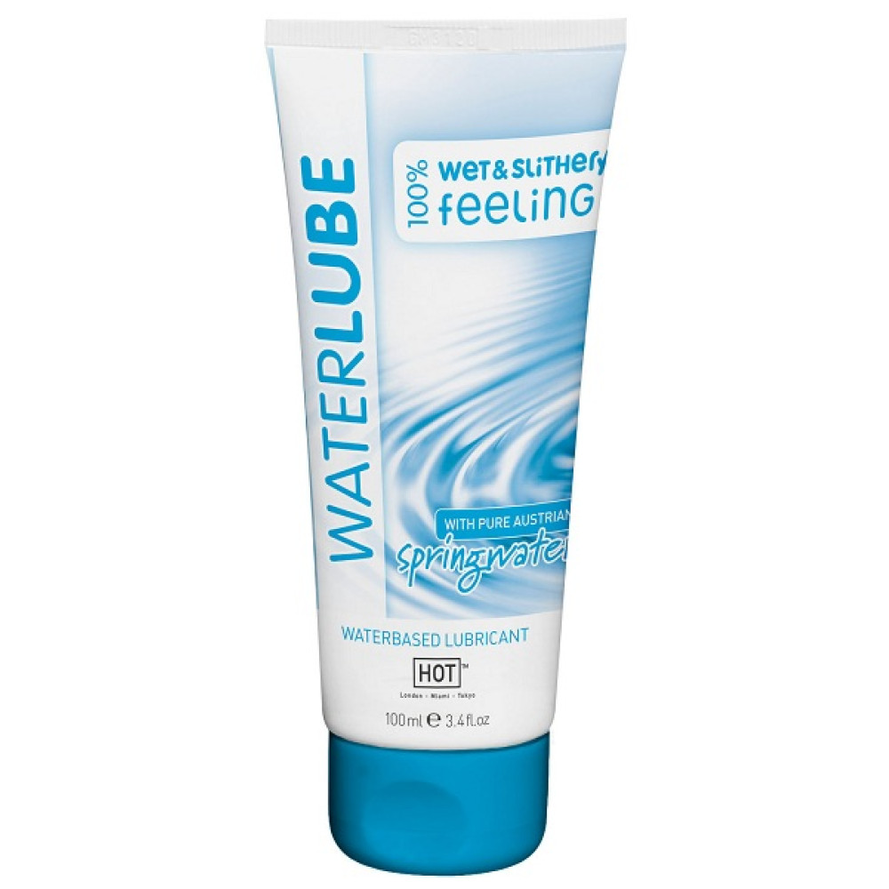 Лубрикант на основе чистой родниковой воды WaterLube - 100 мл. Лубрикант на основе чистой родниковой воды WaterLube - 100 мл.